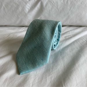 EAGLE SHIRTMAKERS turquoise tie